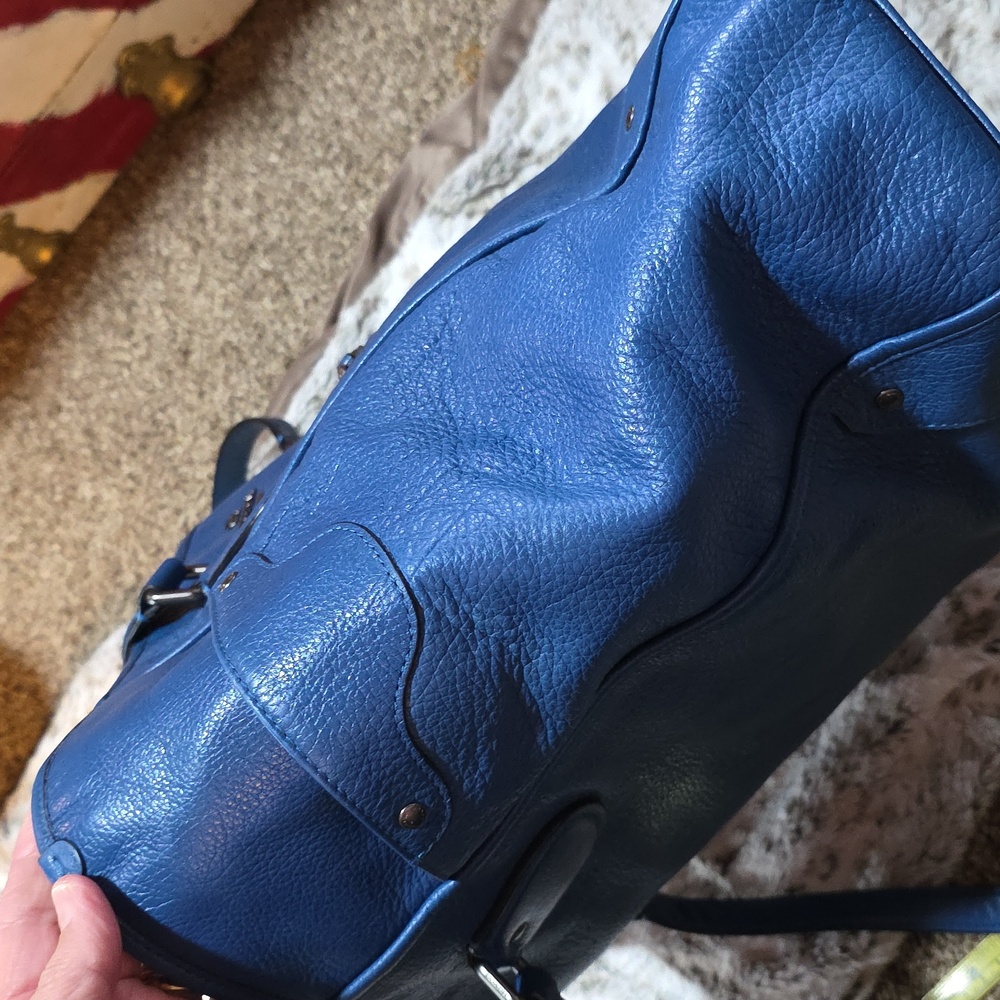 Coach Blue Denim Mickey Tote - Picture 7 of 11